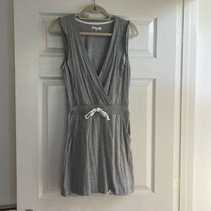 Grey State Grey v-neck dress